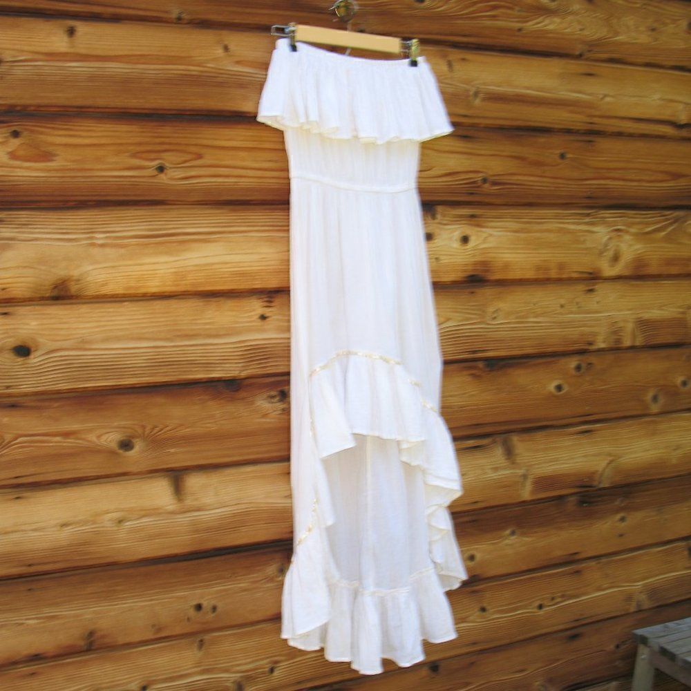 Jen's Pirate Booty Gauze High Low Dress - Picture 3 of 9